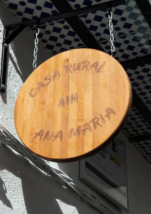 Casa Rural Ana Maria Ain Ahin Exterior photo